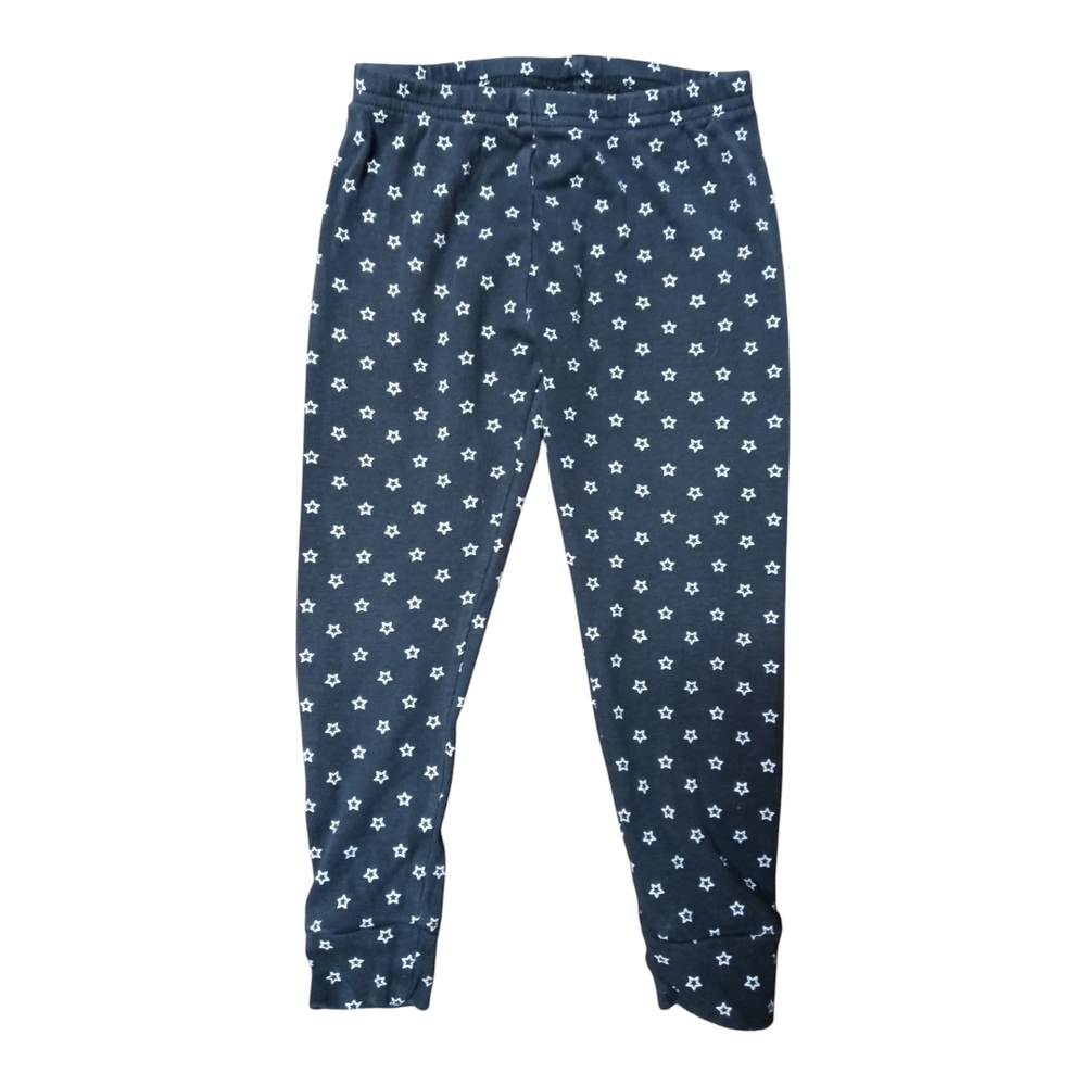 ⭐A) Carter’s Toddler Girls Pajama Pants | Size 3T Black with White Stars